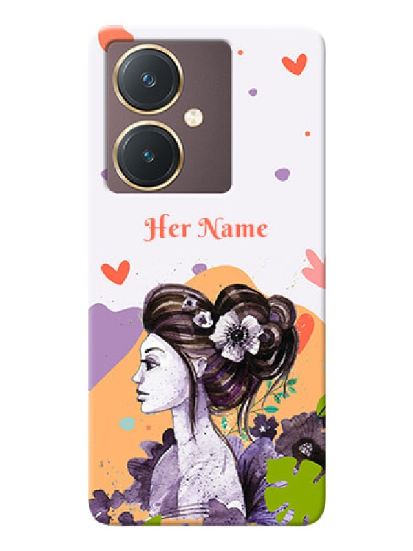 Custom Vivo Y27 Custom Mobile Case with Woman And Nature Design