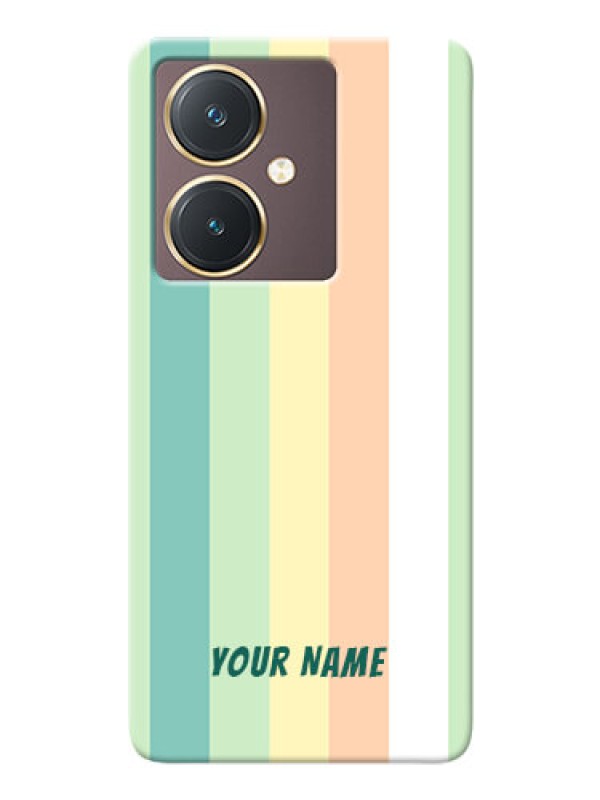 Custom Vivo Y27 Back Covers: Multi-colour Stripes Design
