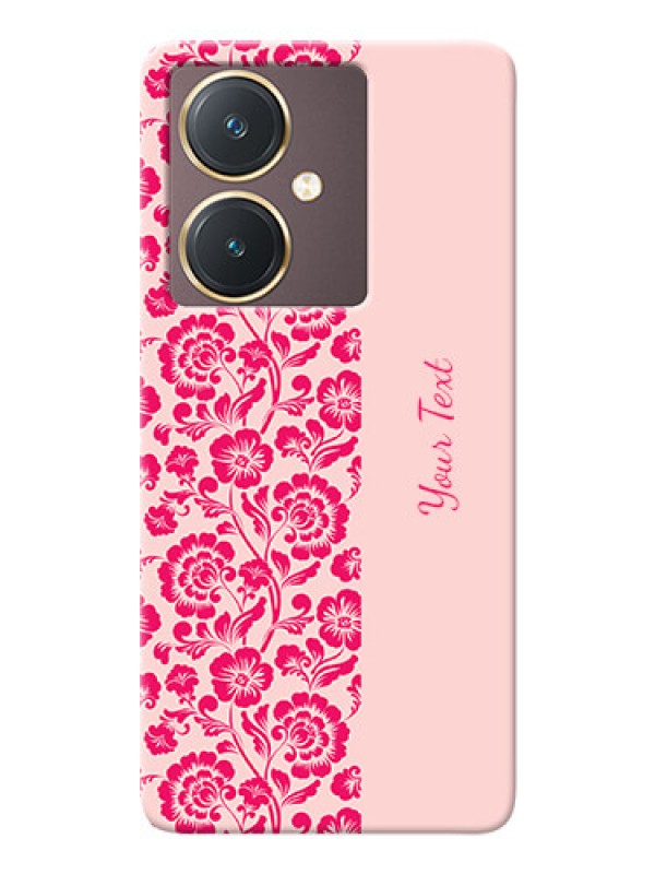 Custom Vivo Y27 Phone Back Covers: Attractive Floral Pattern Design