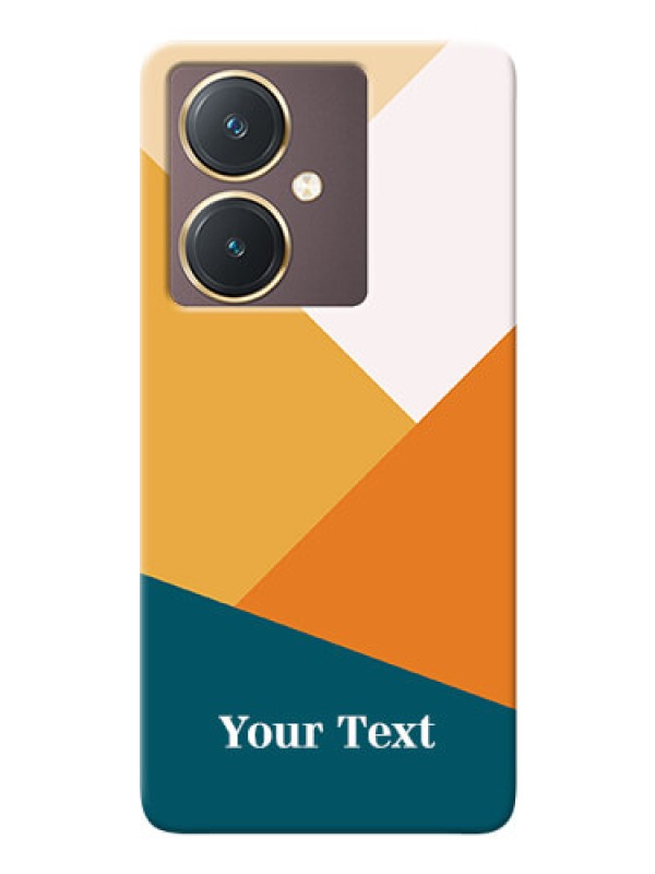 Custom Vivo Y27 Custom Phone Cases: Stacked Multi-colour Design