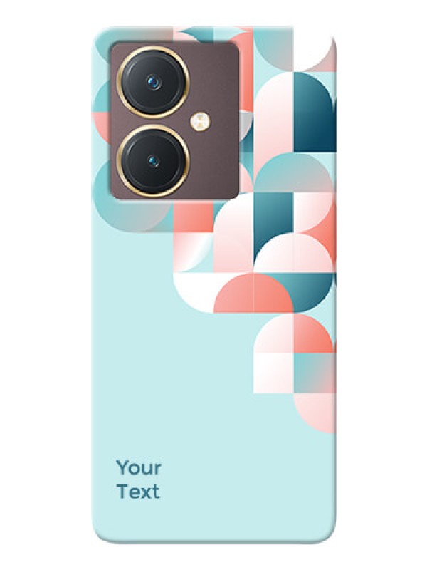Custom Vivo Y27 Back Covers: Stylish Semi-circle Pattern Design