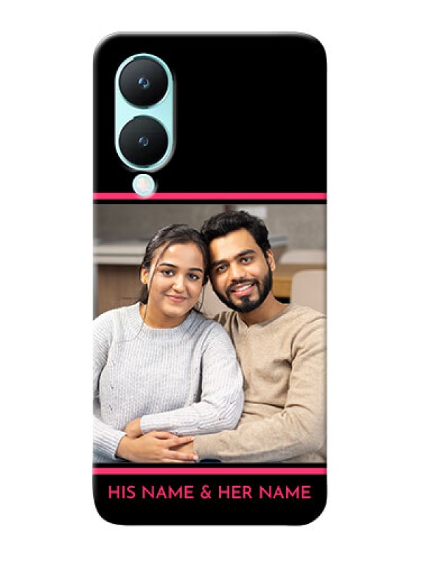 Custom Vivo Y28 5G Mobile Covers With Add Text Design