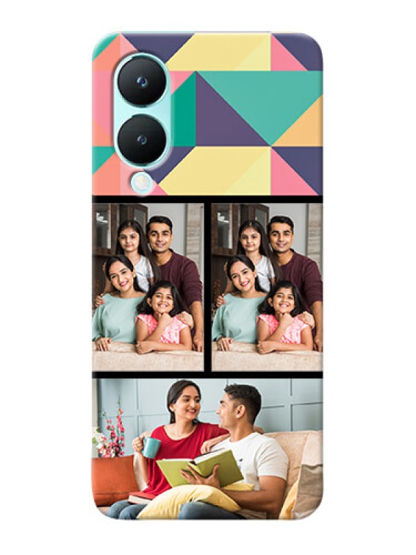Custom Vivo Y28 5G personalised phone covers: Bulk Pic Upload Design