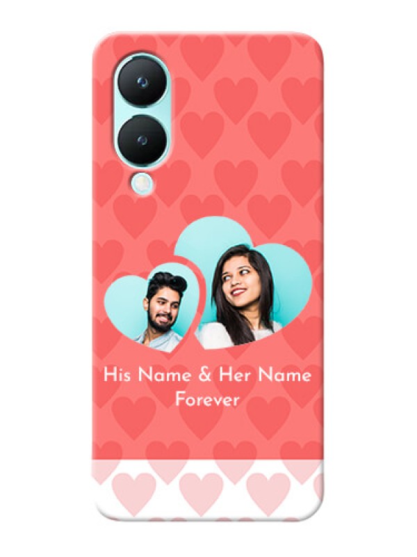 Custom Vivo Y28 5G personalized phone covers: Couple Pic Upload Design