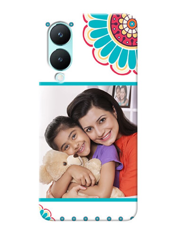 Custom Vivo Y28 5G custom mobile phone cases: Flower Design