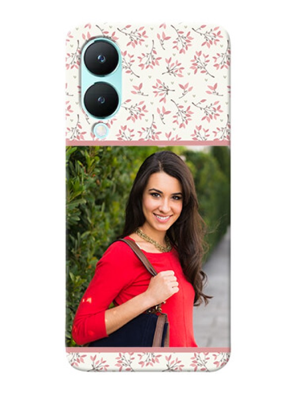 Custom Vivo Y28 5G Back Covers: Premium Floral Design