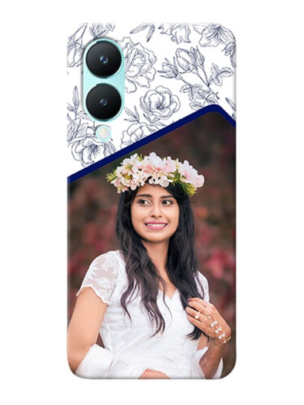 Custom Vivo Y28 5G Phone Cases: Premium Floral Design