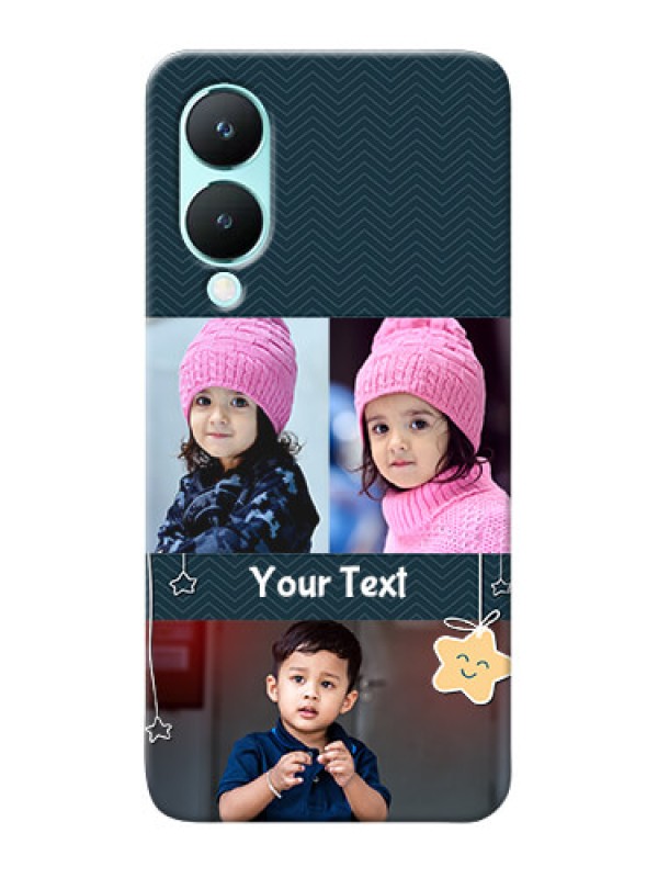 Custom Vivo Y28 5G Mobile Back Covers Online: Hanging Stars Design