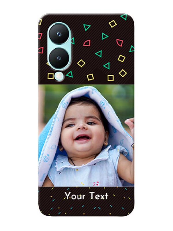 Custom Vivo Y28 5G custom mobile cases with confetti birthday design