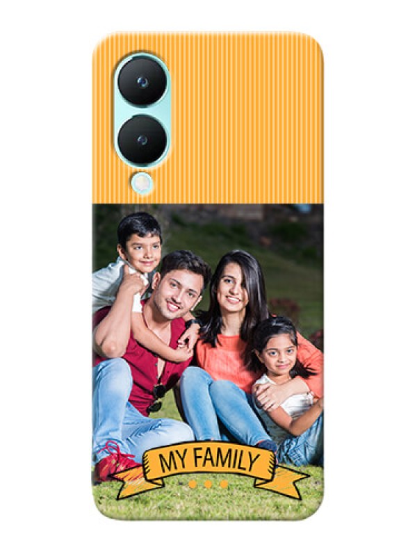 Custom Vivo Y28 5G Personalized Mobile Cases: My Family Design