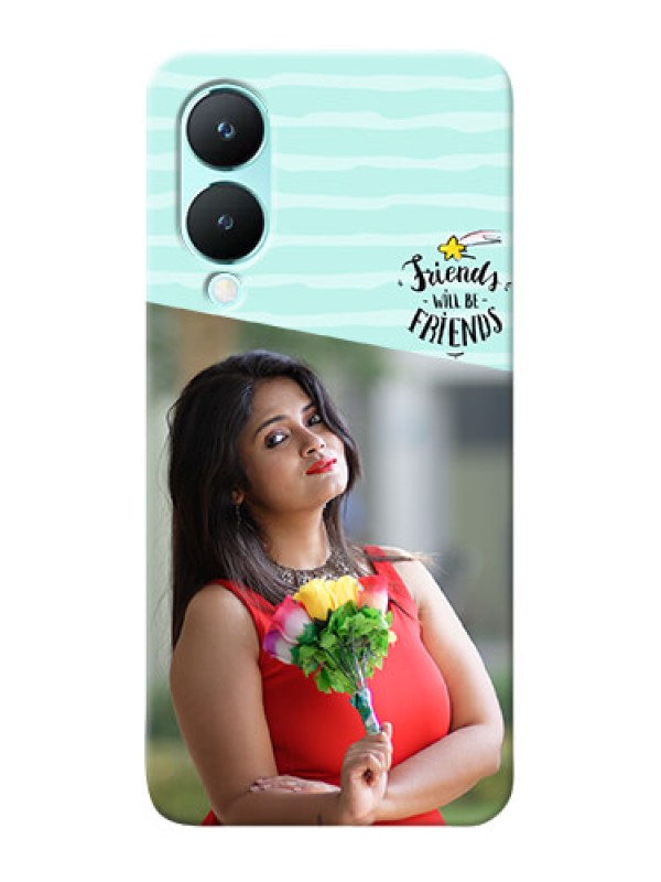Custom Vivo Y28 5G Mobile Back Covers: Friends Picture Icon Design