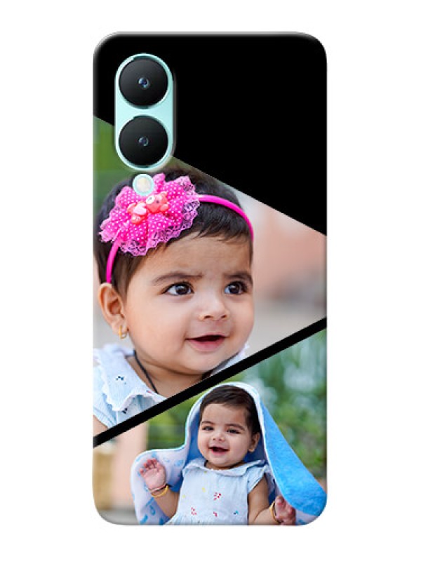 Custom Vivo Y28 5G mobile back covers online: Semi Cut Design