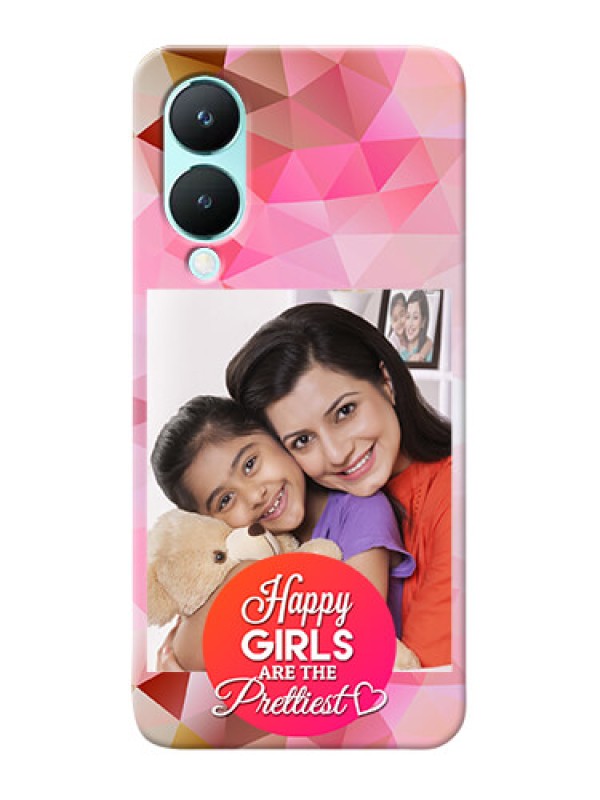 Custom Vivo Y28 5G Personalized Phone Covers: Abstract Triangle Design