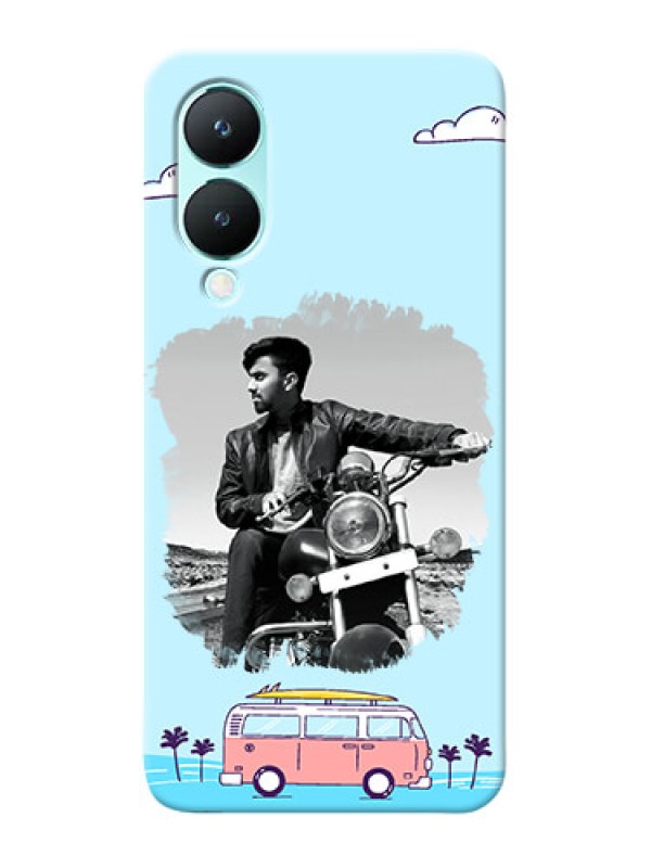 Custom Vivo Y28 5G Mobile Covers Online: Travel & Adventure Design