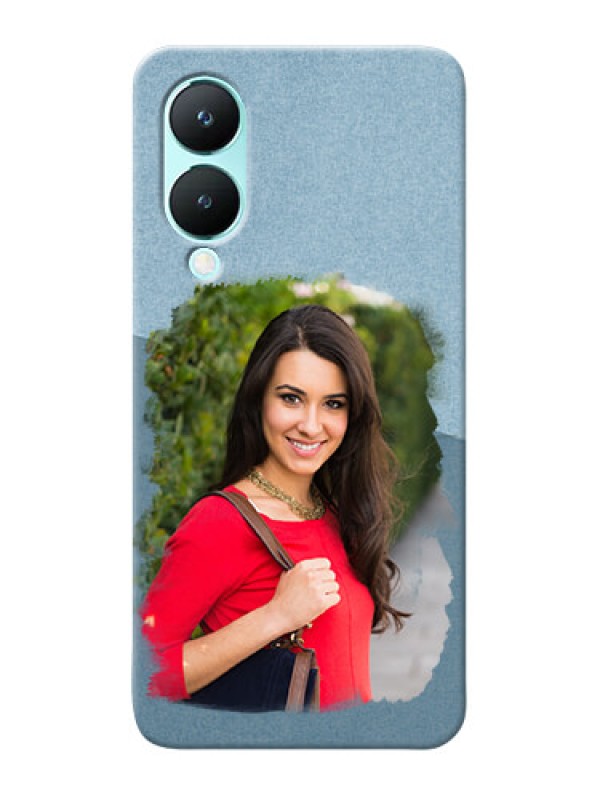 Custom Vivo Y28 5G custom mobile phone covers: Grunge Line Art Design