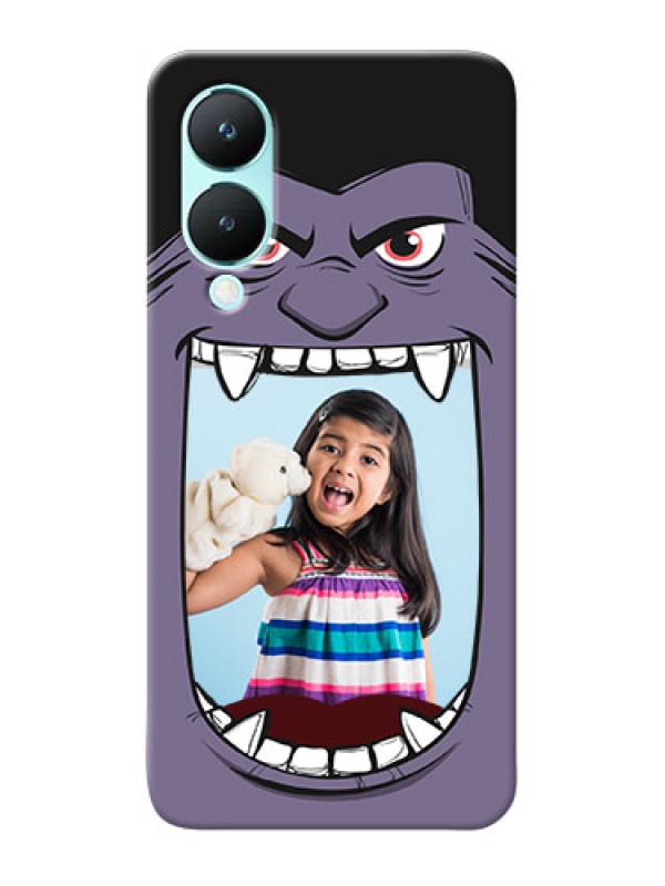 Custom Vivo Y28 5G Personalised Phone Covers: Angry Monster Design