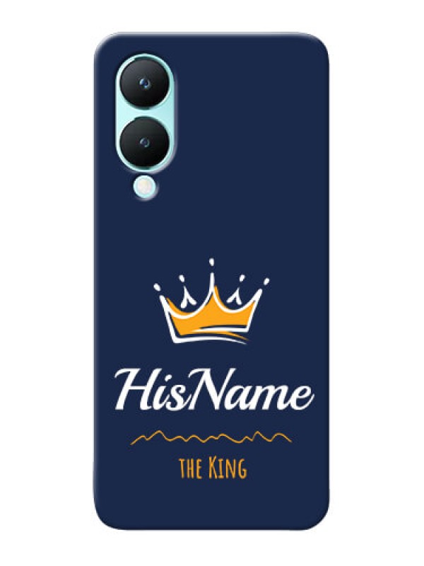 Custom Vivo Y28 5G King Phone Case with Name