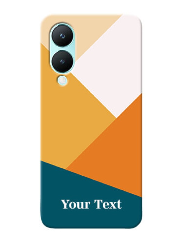 Custom Vivo Y28 5G Personalized Phone Case with Stacked Multiwithcolour Design