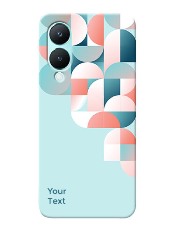 Custom Vivo Y28 5G Custom Phone Case with Stylish Semiwithcircle Pattern Design