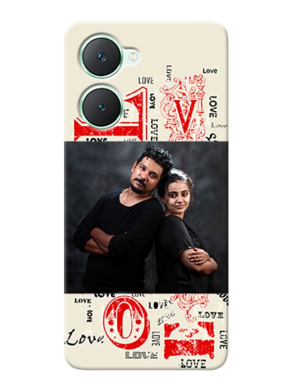 Custom Vivo Y28e 5G mobile cases online: Trendy Love Design Case