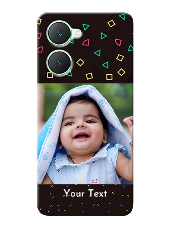 Custom Vivo Y28e 5G custom mobile cases with confetti birthday design