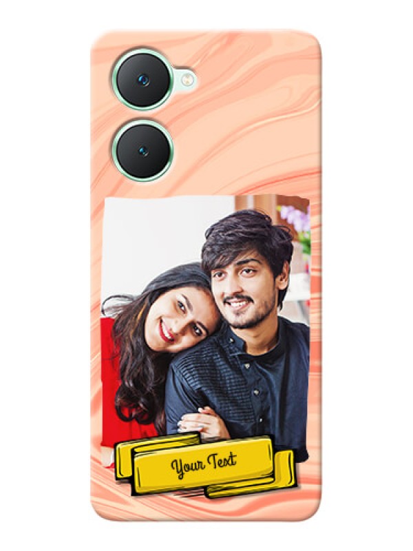 Custom Vivo Y28e 5G Customized Phone Cases: Marble Texture Design