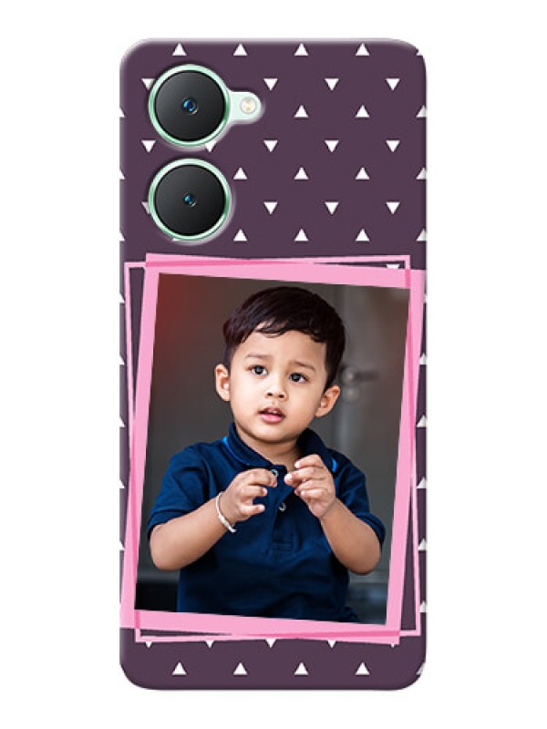 Custom Vivo Y28e 5G Phone Cases: Triangle Pattern Dotted Design