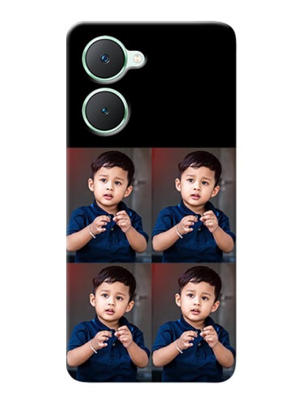 Custom Vivo Y28e 5G 4 Image Holder on Mobile Cover