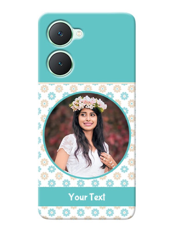 Custom Vivo Y28s 5G Custom Mobile Back Covers: Beautiful Flowers Design