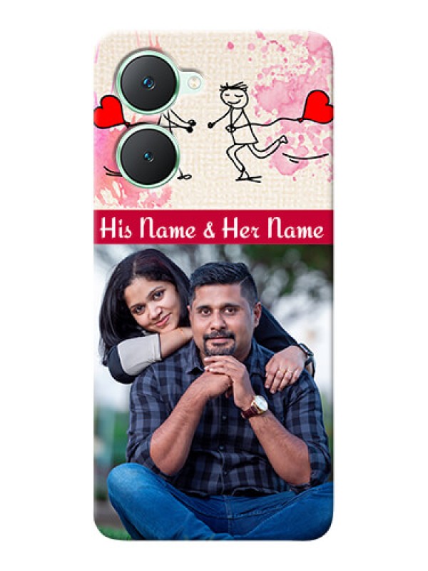 Custom Vivo Y28s 5G phone back covers: You and Me Case Design