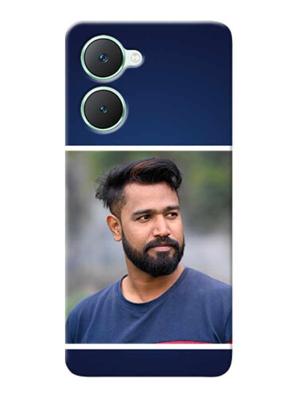 Custom Vivo Y28s 5G Mobile Cases: Simple Royal Blue Design