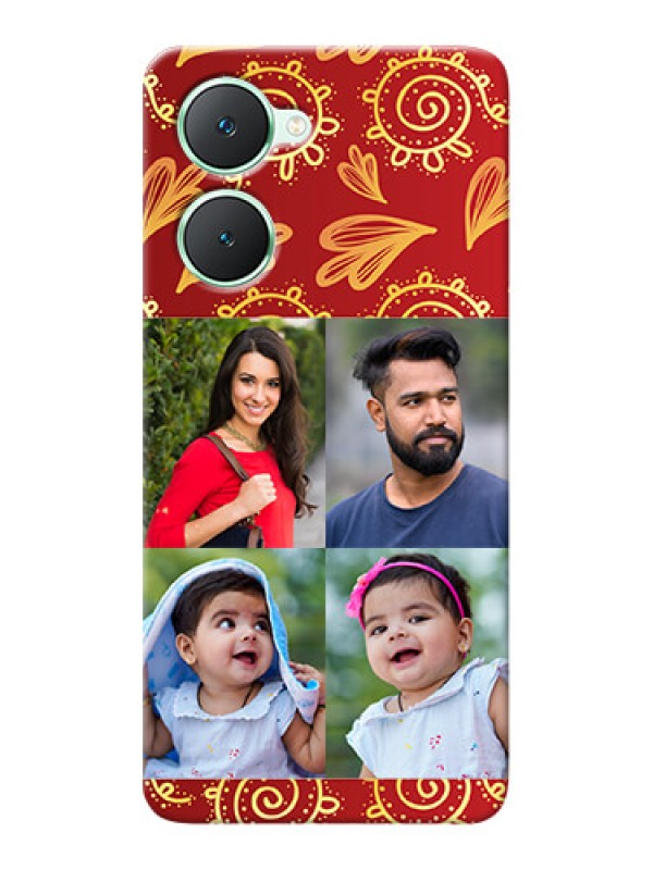 Custom Vivo Y28s 5G Mobile Phone Cases: 4 Image Traditional Design