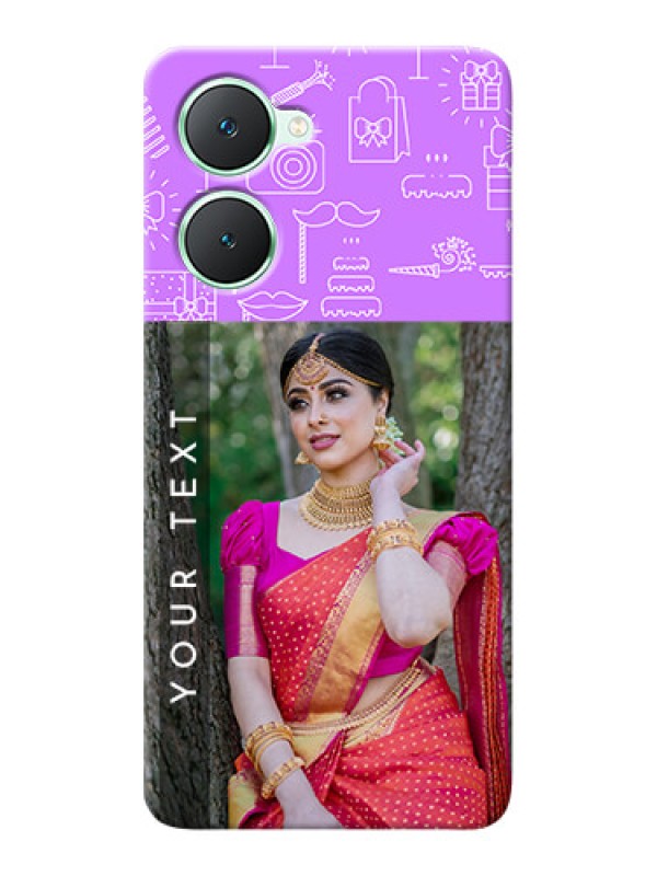 Custom Vivo Y28s 5G Personalized Phone Cases: Birthday Icons Design