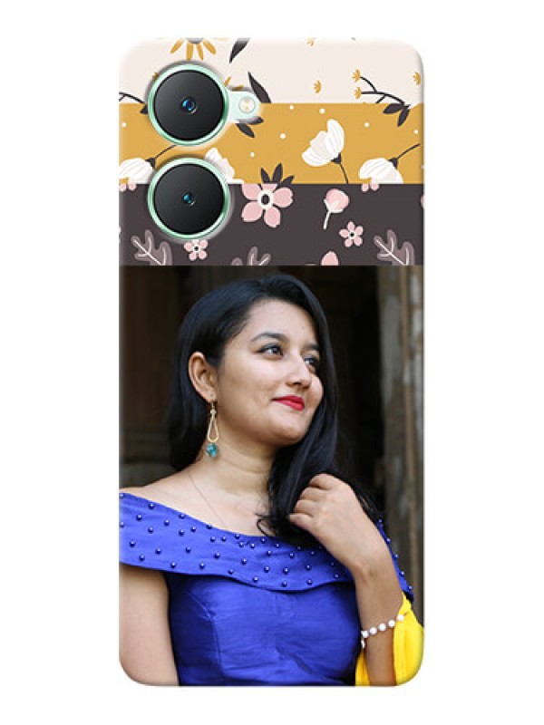 Custom Vivo Y28s 5G mobile cases online: Stylish Floral Design