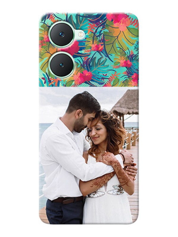 Custom Vivo Y28s 5G Personalized Phone Cases: Watercolor Floral Design