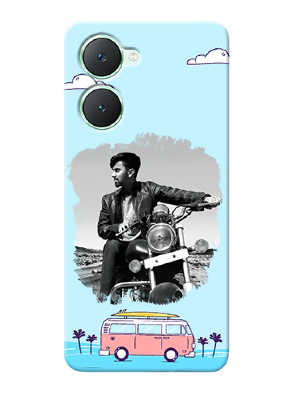 Custom Vivo Y28s 5G Mobile Covers Online: Travel And Adventure Design