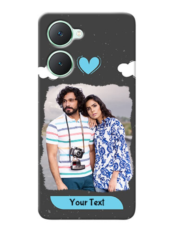 Custom Vivo Y28s 5G Mobile Back Covers: splashes with love doodles Design