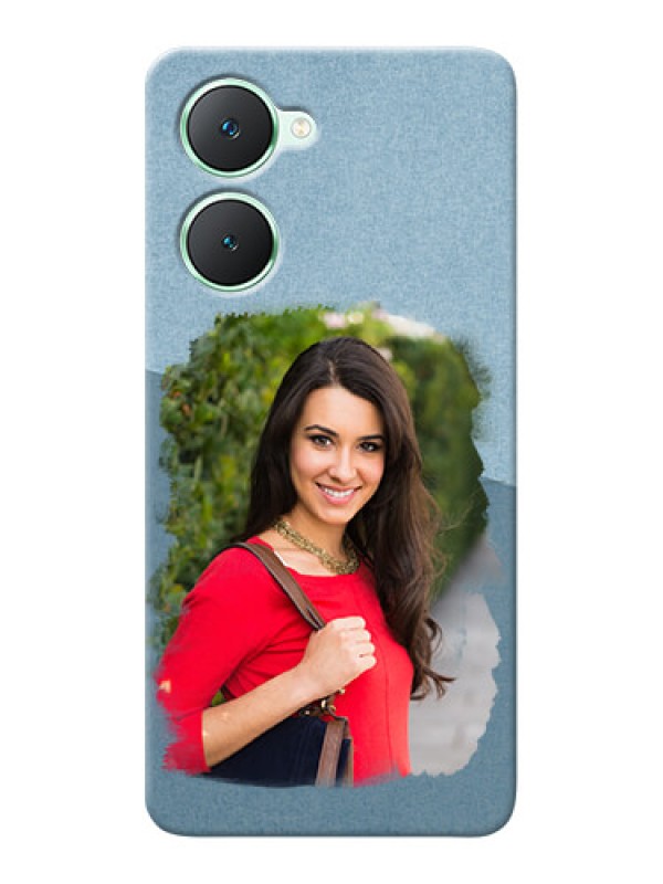 Custom Vivo Y28s 5G custom mobile phone covers: Grunge Line Art Design