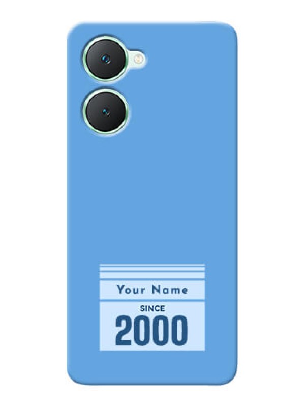 Custom Vivo Y28s 5G Custom Mobile Case with Custom Year of birth Design