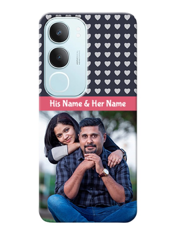 Custom Vivo Y29 5G Custom Hard Phone Case - Love Symbols Design