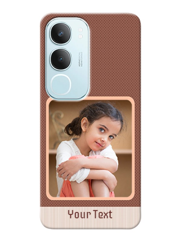 Custom Vivo Y29 5G Custom Hard Phone Case - Simple Pic Upload Design