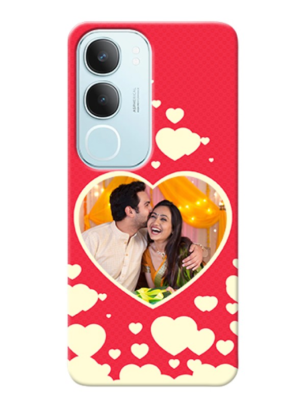 Custom Vivo Y29 5G Custom Hard Phone Case - Love Symbols Phone Cover Design