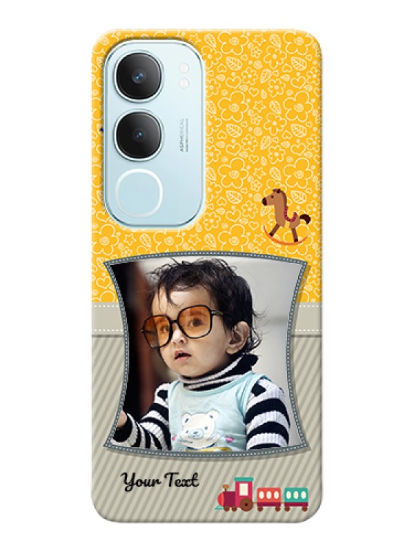Custom Vivo Y29 5G Custom Hard Phone Case - Baby Picture Upload Design