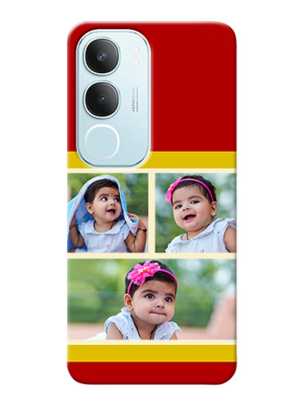 Custom Vivo Y29 5G Custom Hard Phone Case - Multiple Pic Upload Design