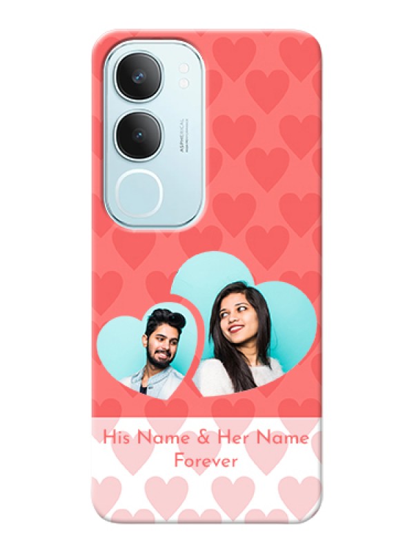 Custom Vivo Y29 5G Custom Hard Phone Case - Couple Pic Upload Design