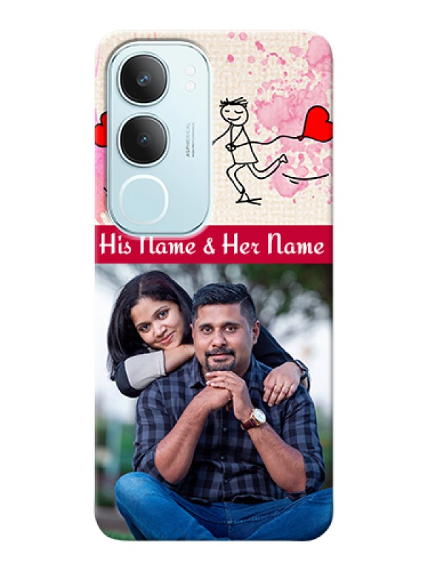 Custom Vivo Y29 5G Custom Hard Phone Case - You And Me Case Design