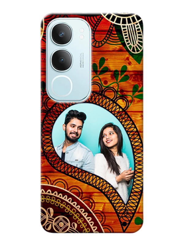 Custom Vivo Y29 5G Custom Hard Phone Case - Abstract Colorful Design