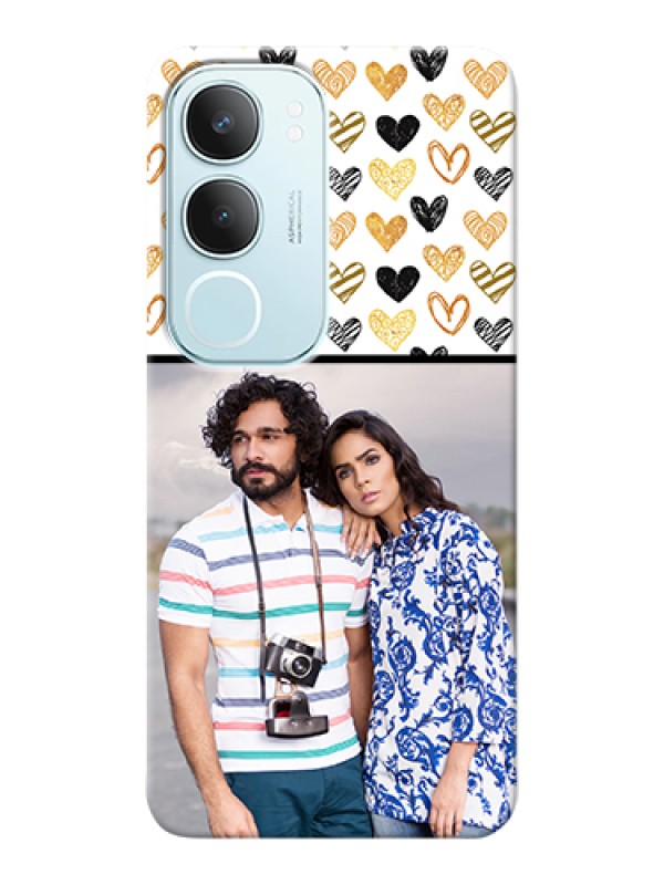 Custom Vivo Y29 5G Custom Hard Phone Case - Love Symbol Design