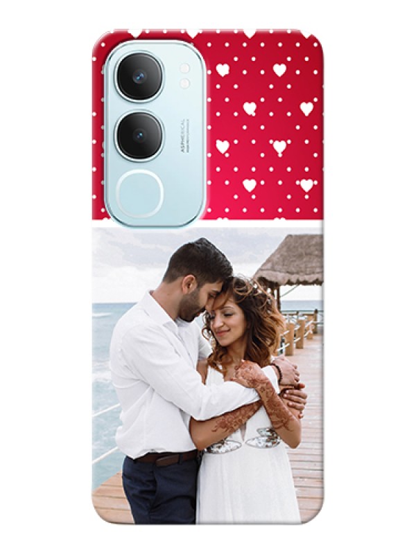 Custom Vivo Y29 5G Custom Hard Phone Case - Hearts Mobile Case Design