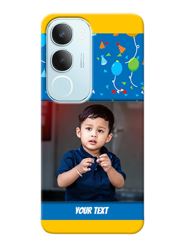 Custom Vivo Y29 5G Custom Hard Phone Case - Birthday Wishes Design